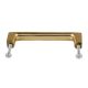 Golden Brass Tube Cabinet Handles